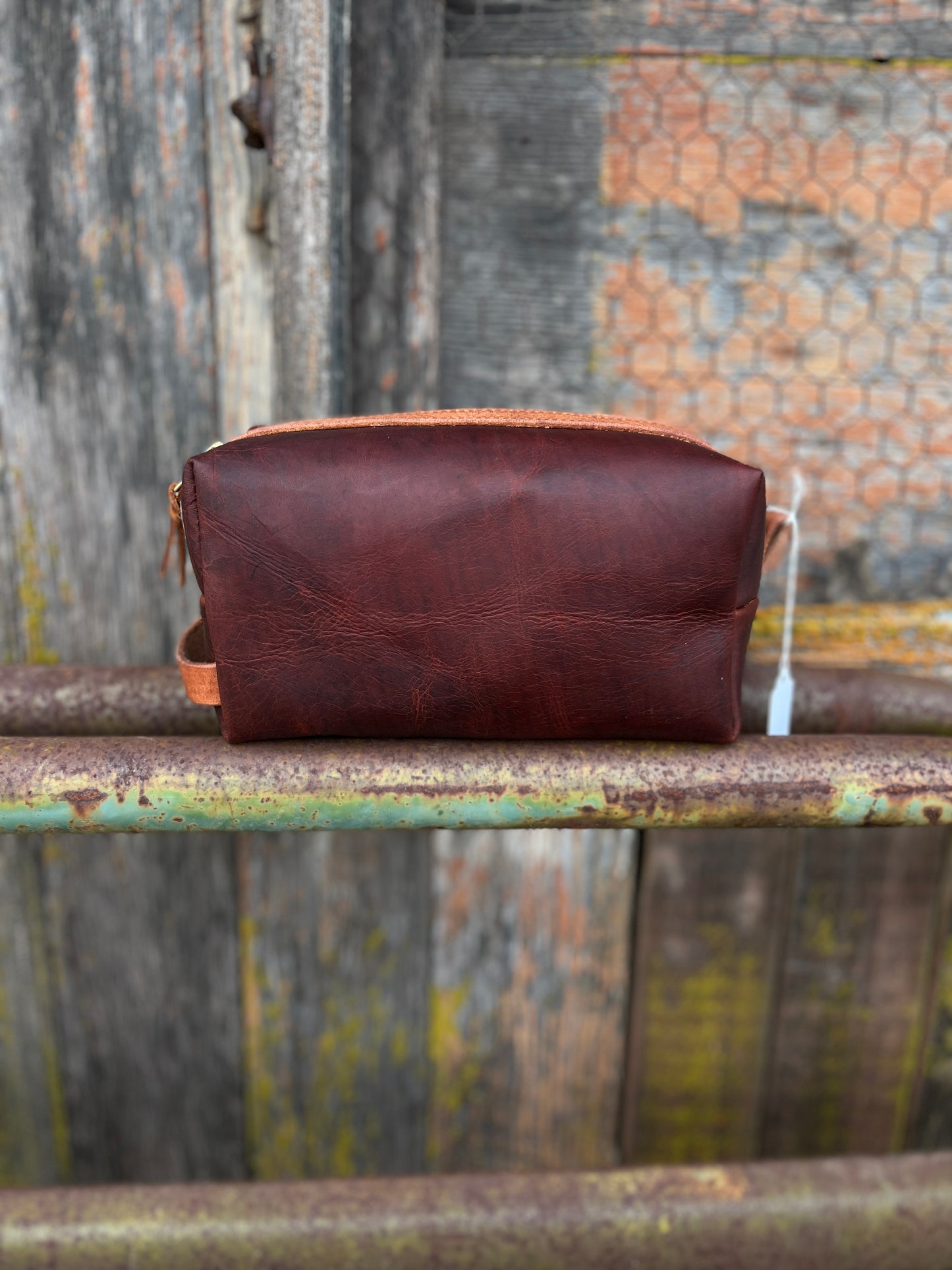 Brown Dopp Bag
