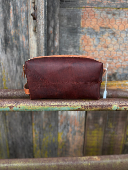 Brown Dopp Bag