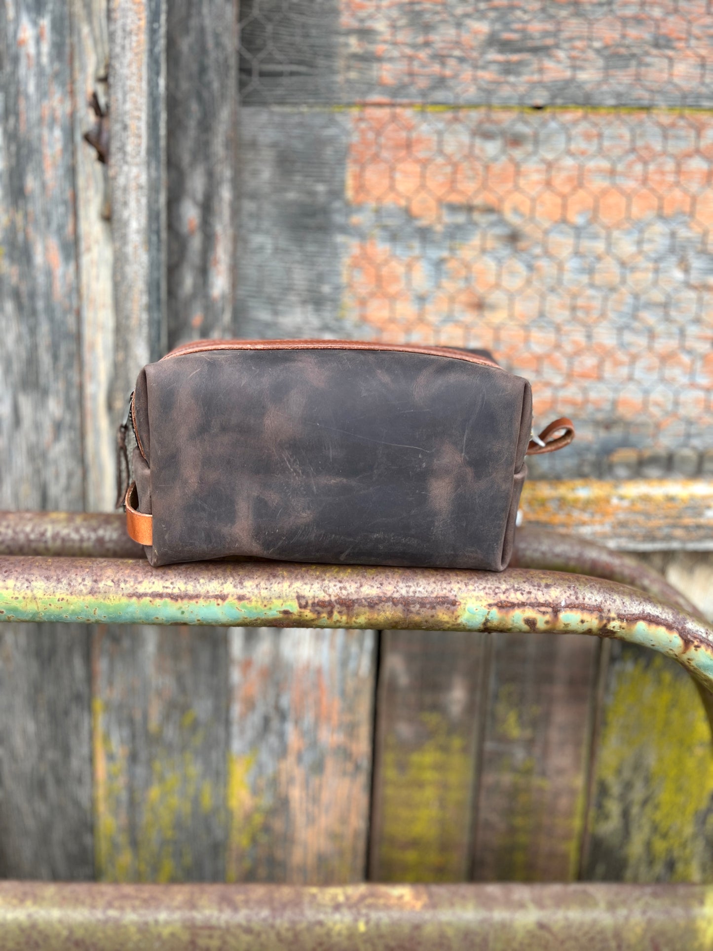 Chocolate Dopp Bag