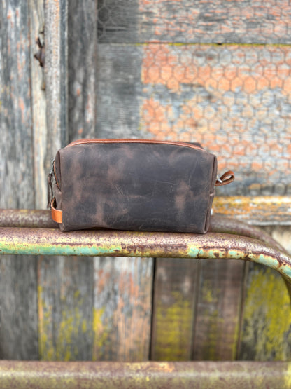 Chocolate Dopp Bag