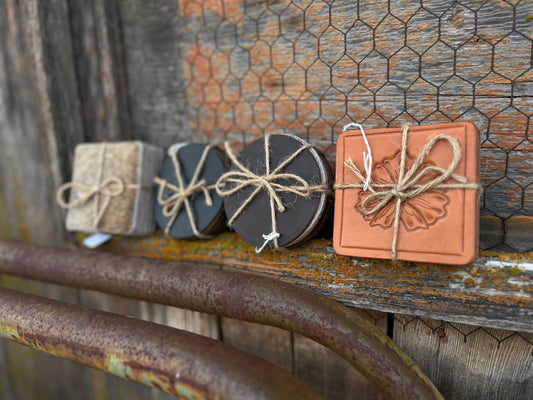 Leather Coaster Sets