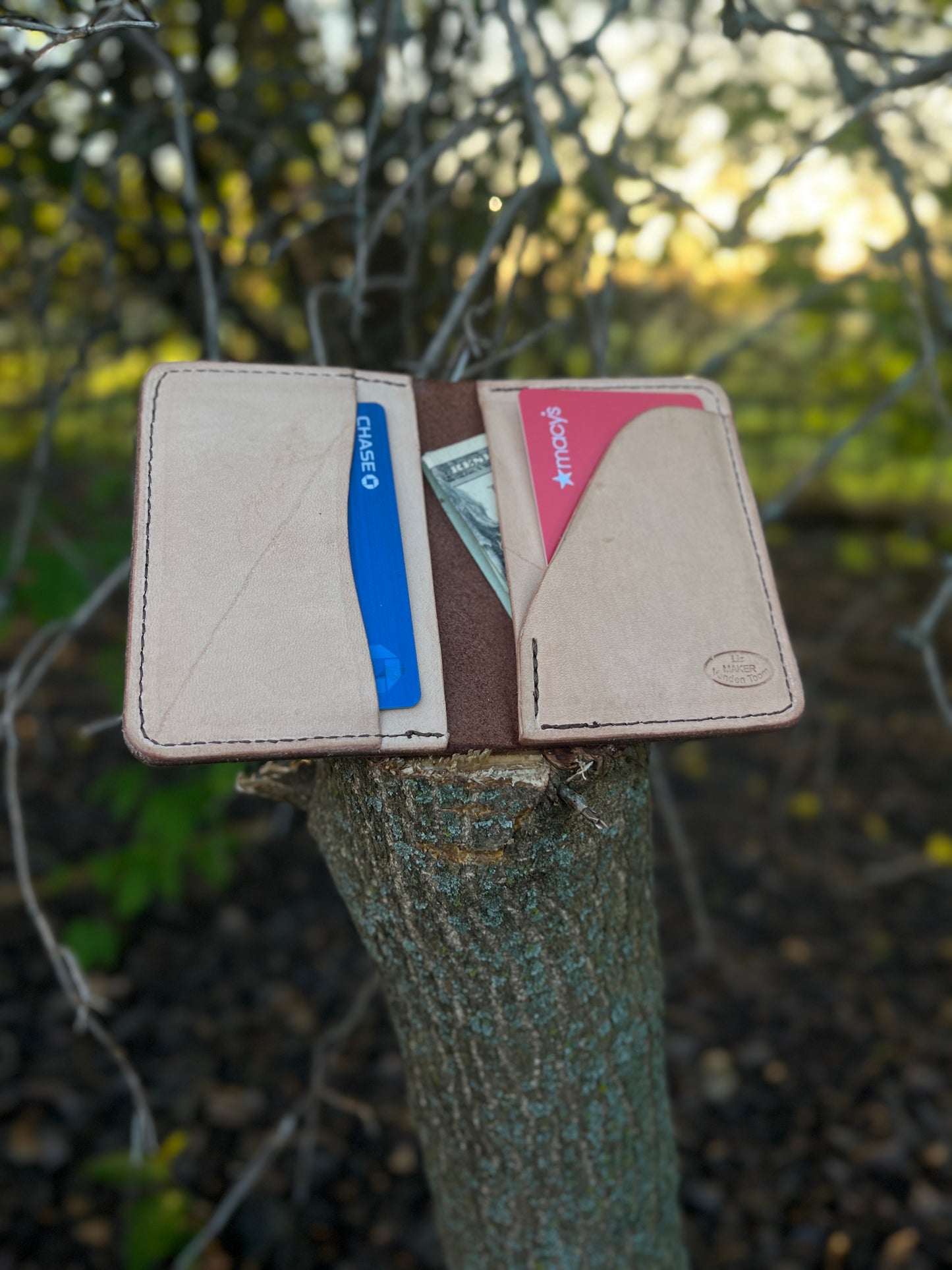 Brown Card Wallet