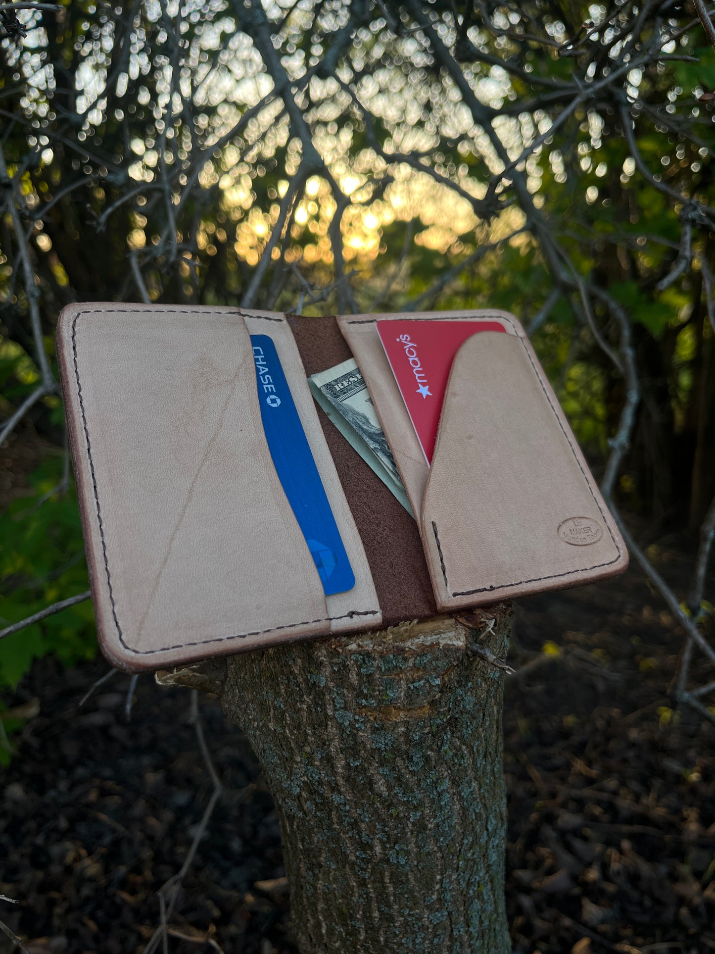 Brown Card Wallet