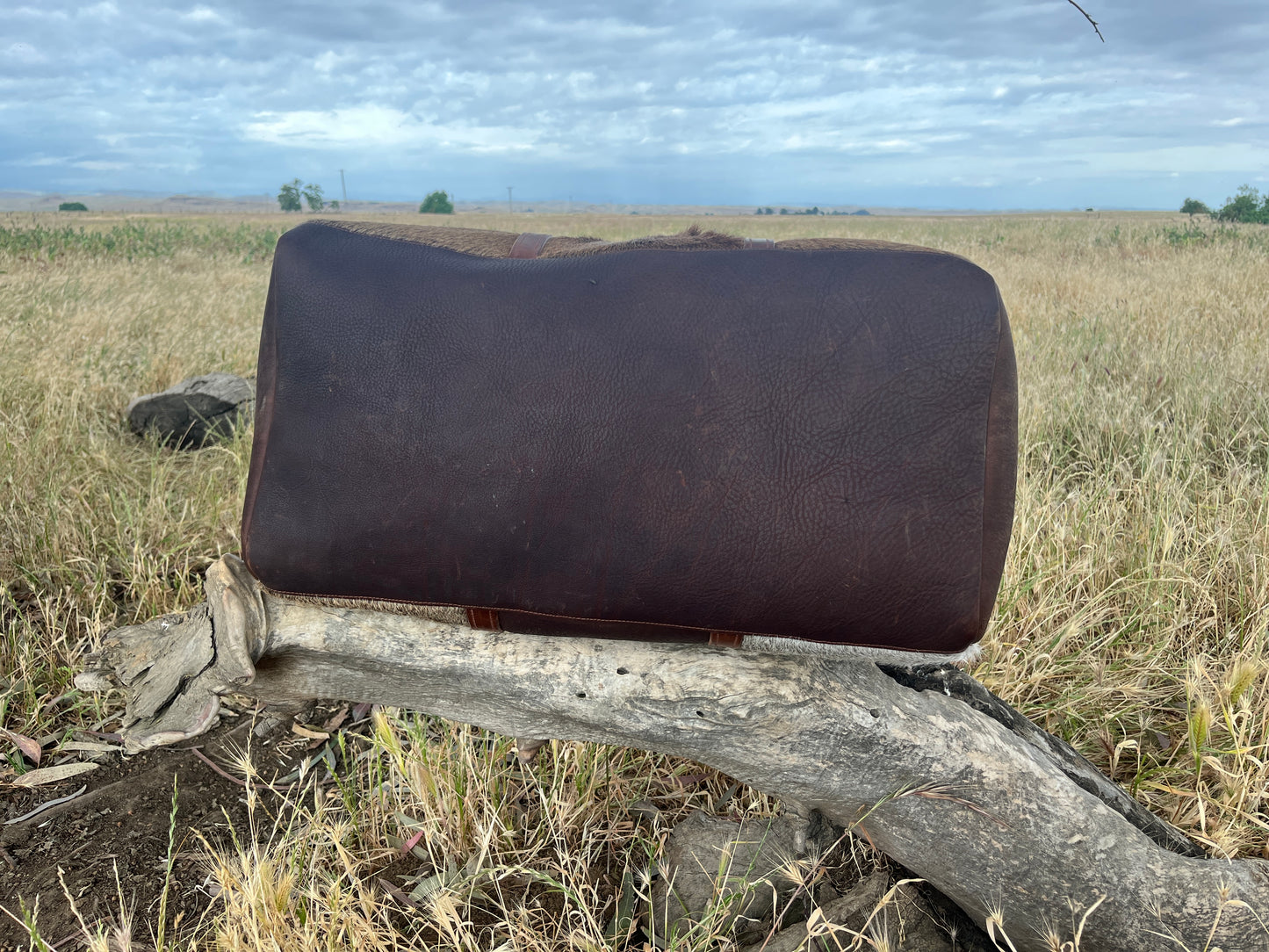 Hair on Hide Duffle Bag