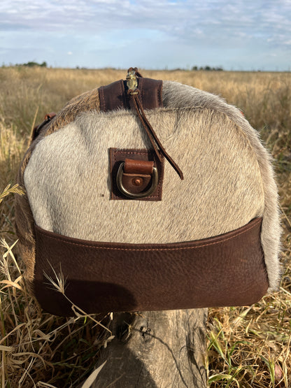 Hair on Hide Duffle Bag